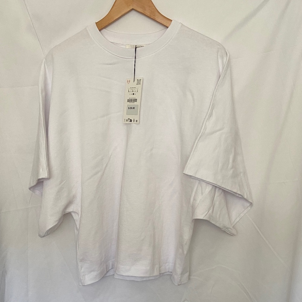 H&M White Short Sleeve Tee